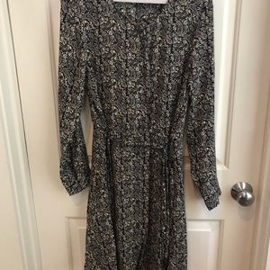 Black and white dress